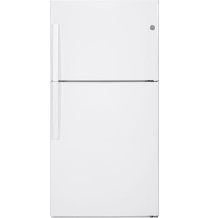 GE APPLIANCES GTE21GTHWW GE(R) ENERGY STAR(R) 21.1 Cu. Ft. Top-Freezer Refrigerator - GTE21GTHWW-KT