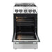 Forno 20-Inch Lamazze Gas Range with 4 Burners and 21,200 BTUs in Stainless Steel (FFSGS6265-20)