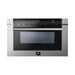 Forno 30" Dual Fuel Range, 60" Refrigerator, Dishwasher and Microwave Drawer Appliance Package