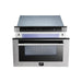 Forno 30" Dual Fuel Range, 60" Refrigerator, Dishwasher and Microwave Drawer Appliance Package