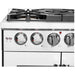 Forno 30-Inch Capriasca Gas Range with 5 Gas Burners, 100,000 BTUs, and French Door Gas Oven in Stainless Steel (FFSGS6460-30)