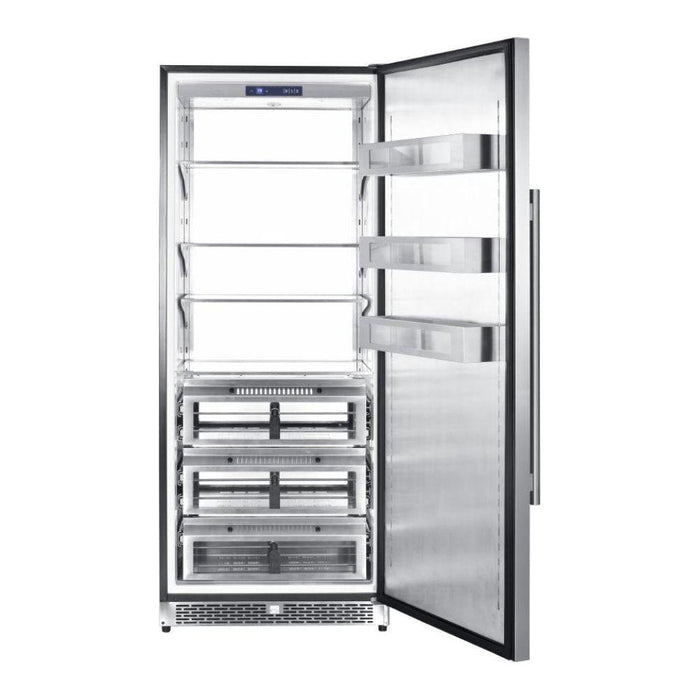 Forno 30-Inch Cologne 14.6 cu.ft. Freestanding Refrigerator in Stainless Steel (FFRBI1821-30S)