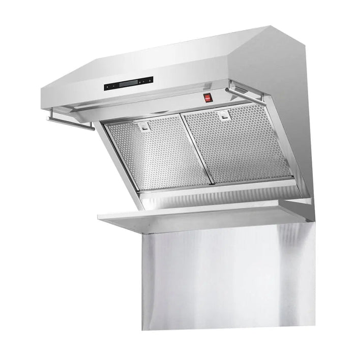 Forno 30 Inch Gas Range and Wall Mount Range Hood Appliance Package