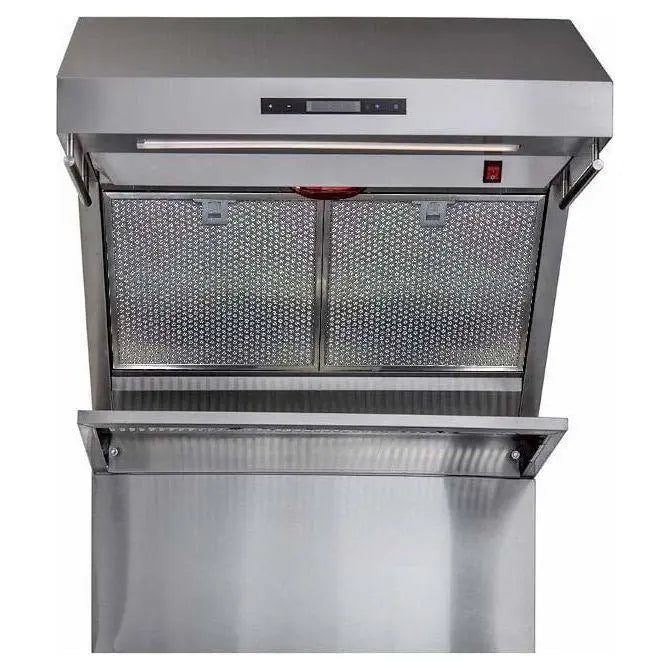 Forno 30 Inch Gas Range and Wall Mount Range Hood Appliance Package