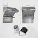 Forno 30 Inch Gas Range and Wall Mount Range Hood Appliance Package