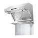 Forno 30 Inch Gas Range, Wall Mount Range Hood and Dishwasher Appliance Package