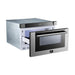 Forno 30 Inch Gas Range, Wall Mount Range Hood and Microwave Drawer Appliance Package