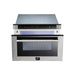 Forno 36" Dual Fuel Range + Wall Mount Range Hood + Refrigerator + Microwave Drawer + Dishwasher Appliance Package