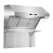 Forno 36 Inch Dual Fuel Range and Wall Mount Range Hood Appliance Package