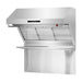 Forno 36 Inch Dual Fuel Range, Wall Mount Range Hood and Dishwasher Appliance Package