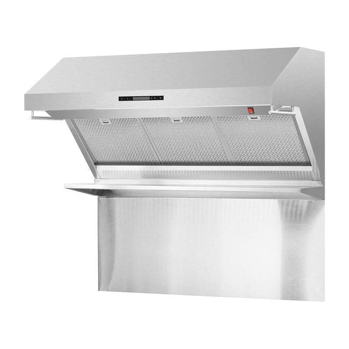 Forno 48" Dual Fuel Range + Wall Mount Range Hood Appliance Package