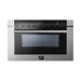 Forno 48" Gas Burner/Electric Oven Pro Range + Refrigerator + Microwave Drawer + Dishwasher Appliance Package