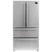 Forno 48" Gas Range, Range Hood, 36" Refrigerator, Dishwasher and Microwave Drawer Appliance Package