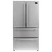 Forno 48" Gas Range, Range Hood, 36" Refrigerator, Dishwasher, Microwave Drawer and Wine Cooler Appliance Package