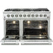 Forno 48" Gas Range + Wall Mount Range Hood + 60" Refrigerator Appliance Package