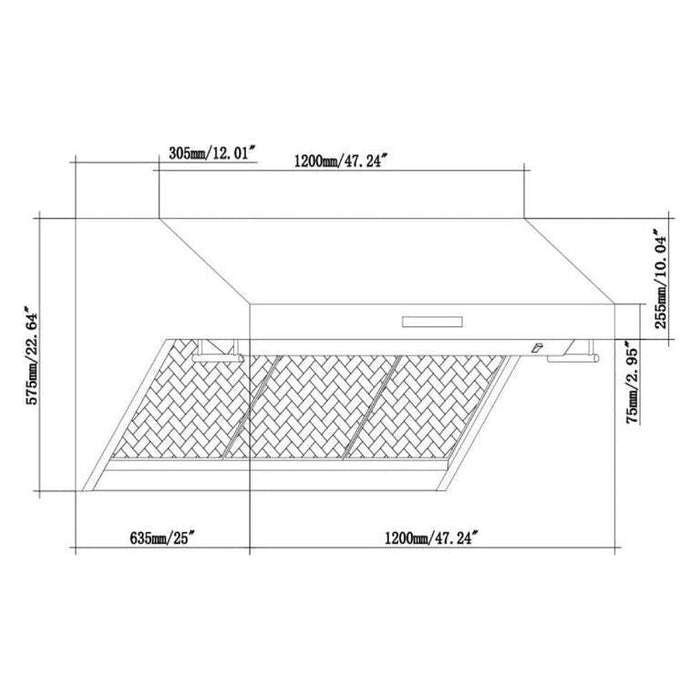 Forno 48 in. Dual Fuel Range + Range Hood + Refrigerator + Microwave Drawer + Dishwasher + Wine Cooler Appliance Package