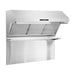 Forno 48 Inch Dual Fuel Range, Wall Mount Range Hood and 60 Inch Refrigerator Appliance Package