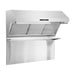 Forno 48 Inch Dual Fuel Range, Wall Mount Range Hood and Dishwasher Appliance Package