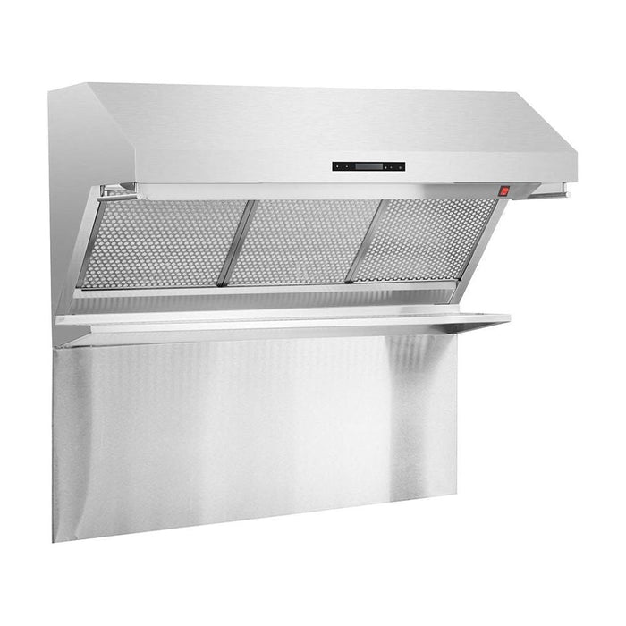 Forno 48 Inch Gas Range, Wall Mount Range Hood and 60 Inch Refrigerator Appliance Package