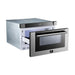 Forno 48 Inch Gas Range, Wall Mount Range Hood and Microwave Drawer Appliance Package