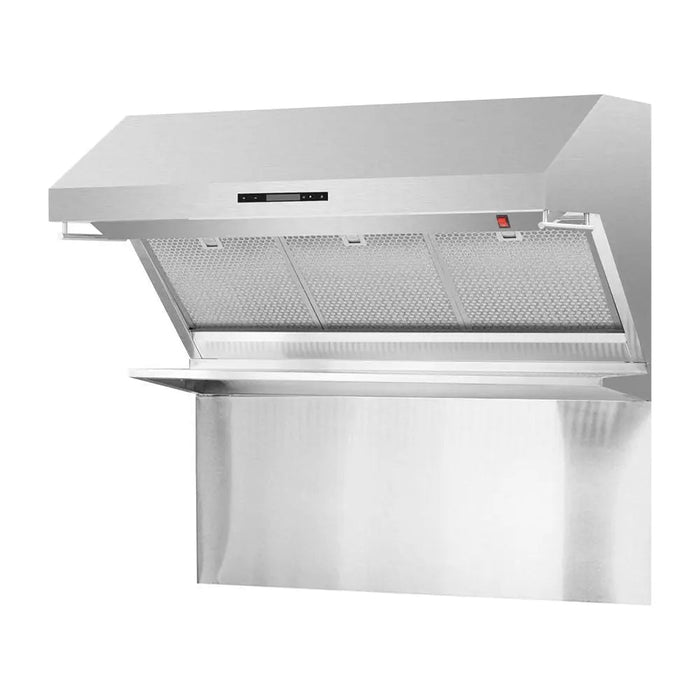 Forno 48 Inch Pro Gas Range and Wall Mount Range Hood Appliance Package