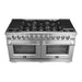 Forno 60-Inch Capriasca Gas Range with 10 Burners and 200,000 BTUs (FFSGS6260-60)