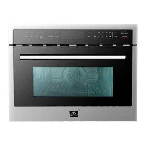 Forno Built-In 1.6 cu.ft. Microwave Oven in Stainless Steel (FMWDR3093-24)