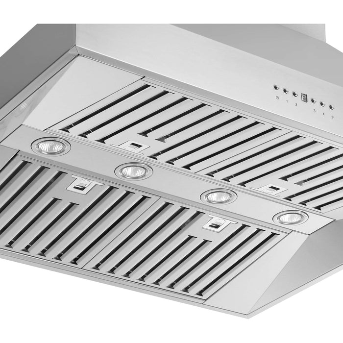 Forno Coppito 36-Inch 1200 CFM Island Range Hood in Stainless Steel (FRHIS5129-36)