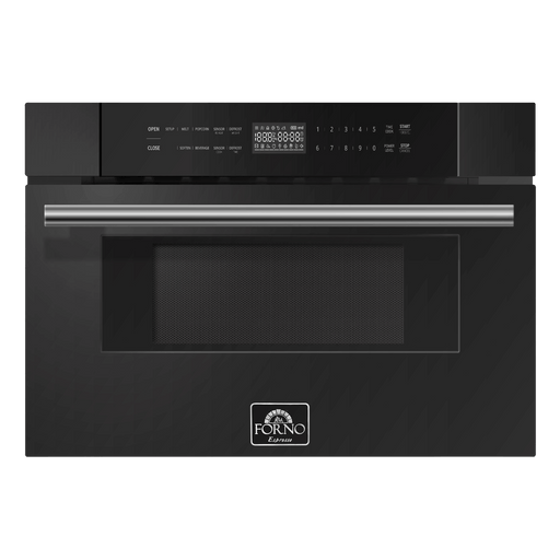 Forno Espresso Capoliveri 30 Inch 1.2 Cu. Ft. 1000 Watt Microwave Drawer In Black FMWDR3000-30BLK