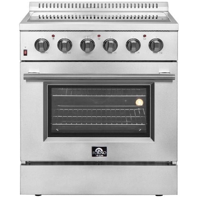 Forno Galiano 30-Inch Electric Range with Convection Oven in Stainless Steel (FFSEL6083-30)