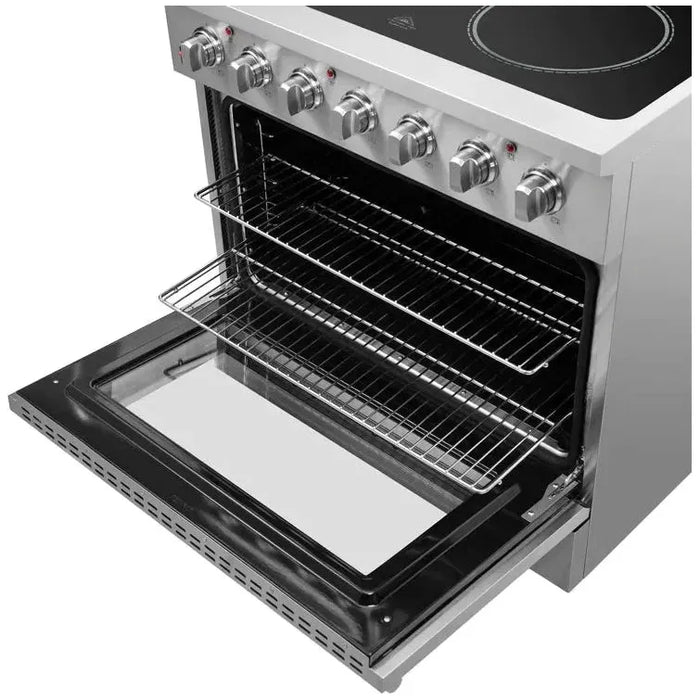 Forno Galiano 36-Inch Electric Range with Convection Oven In Stainless Steel FFSEL6083-36