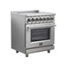 Forno Massimo 30-Inch Freestanding Electric Range in Stainless Steel (FFSEL6020-30)