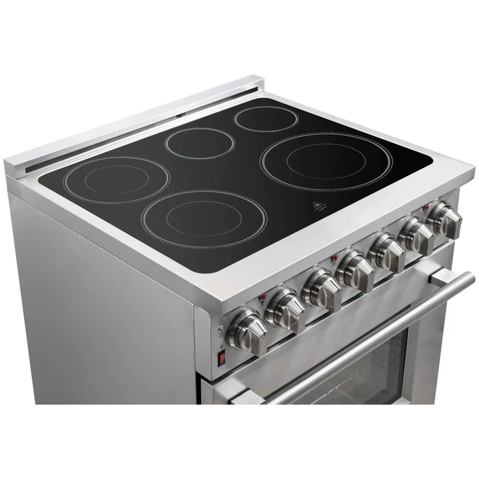 Forno Massimo 30-Inch Freestanding Electric Range in Stainless Steel (FFSEL6020-30)