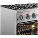 Forno Massimo 36-Inch Freestanding Dual Fuel Range in Stainless Steel FFSGS6125-36