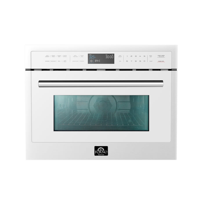 Forno Oliena Espresso 24 Inch 1.6 Cu. Ft. Built-In Microwave Convection Oven FMWDR3093-24