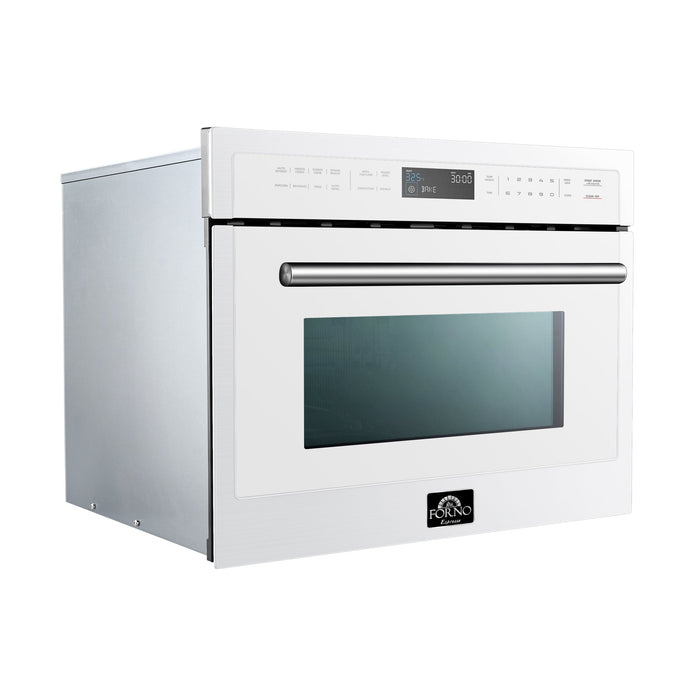 Forno Oliena Espresso 24 Inch 1.6 Cu. Ft. Built-In Microwave Convection Oven FMWDR3093-24