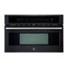 Forno Oliena Espresso 30 Inch 1.6 Cu. Ft. Built-In Microwave Convection Oven In Black FMWDR3093-30BLK