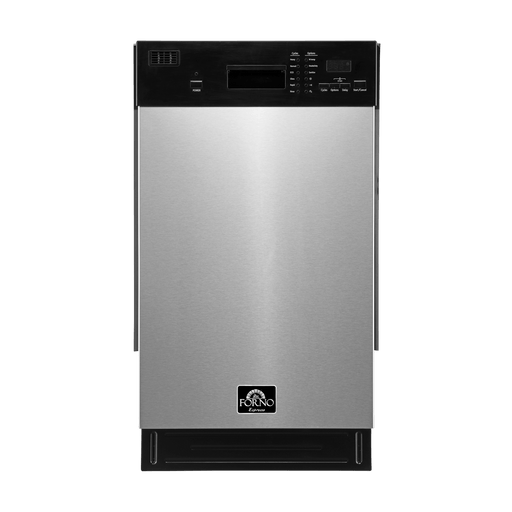 FORNO Polo 18 Inch Built-In Dishwasher with Advanced Features FDWBI8041-18