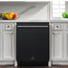 Forno Romano Espresso 24" Built-In Tall Tub Top Control Dishwasher In Black FDWBI8035-24BLK