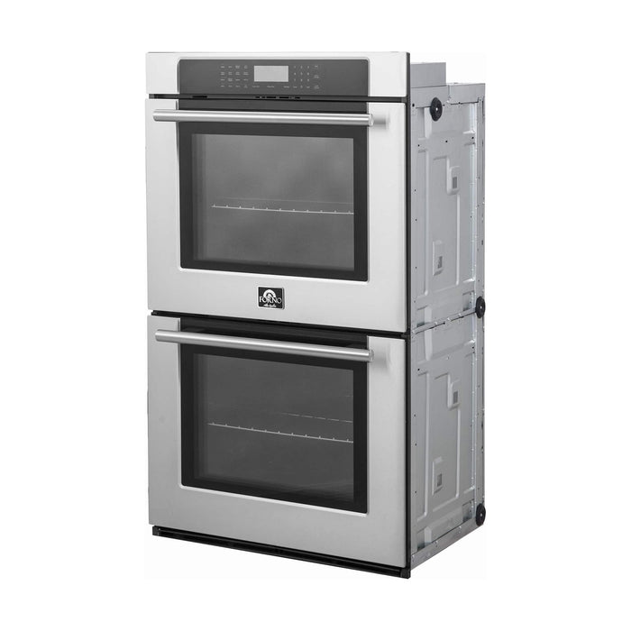 Forno Villarosa 30-Inch Convection Double Electric Wall Oven in Stainless Steel (FBOEL1365-30)