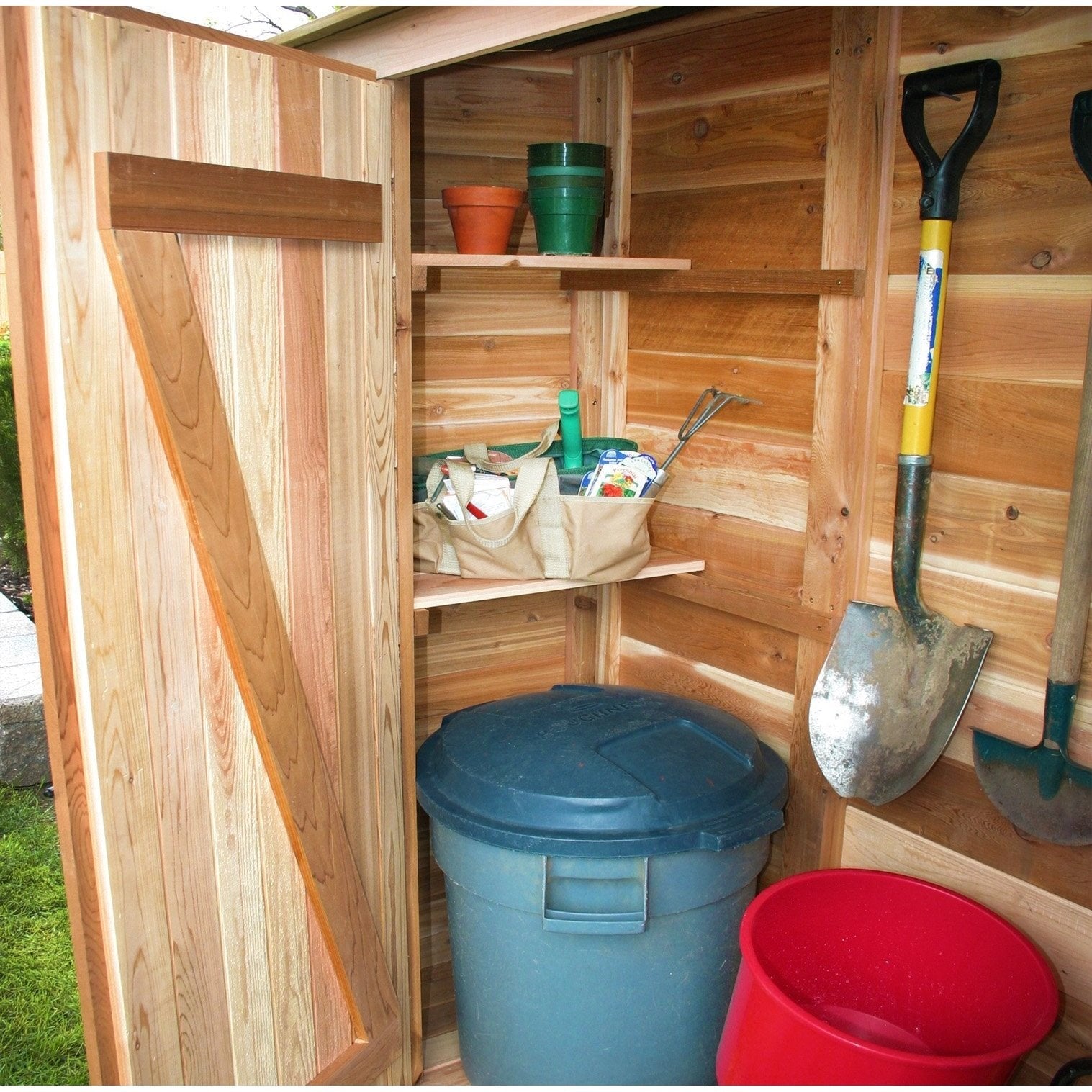 Outdoor Living Today 6'x3' Grand Garden Chalet Shed - GGC63-TG-CEDAR