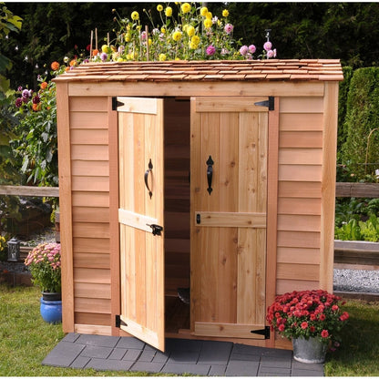 Outdoor Living Today 6'x3' Grand Garden Chalet Shed - GGC63-TG-CEDAR