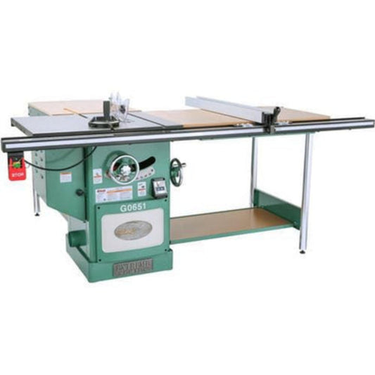 U.S Industrial Grizzly Industrial 10" 3 HP 220V Heavy Duty Cabinet Table Saw