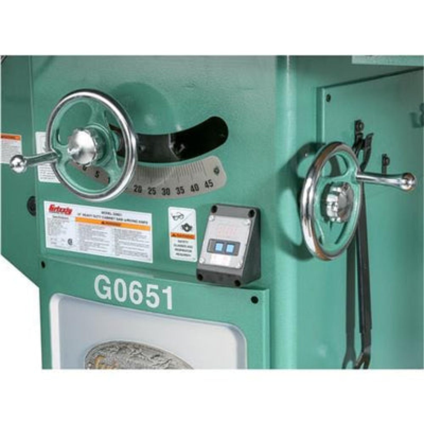 U.S Industrial Grizzly Industrial 10" 3 HP 220V Heavy Duty Cabinet Table Saw