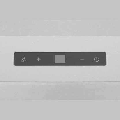 Hauslane 36-Inch Island T-Shaped Range Hood in Stainless Steel - IS-700SS-36