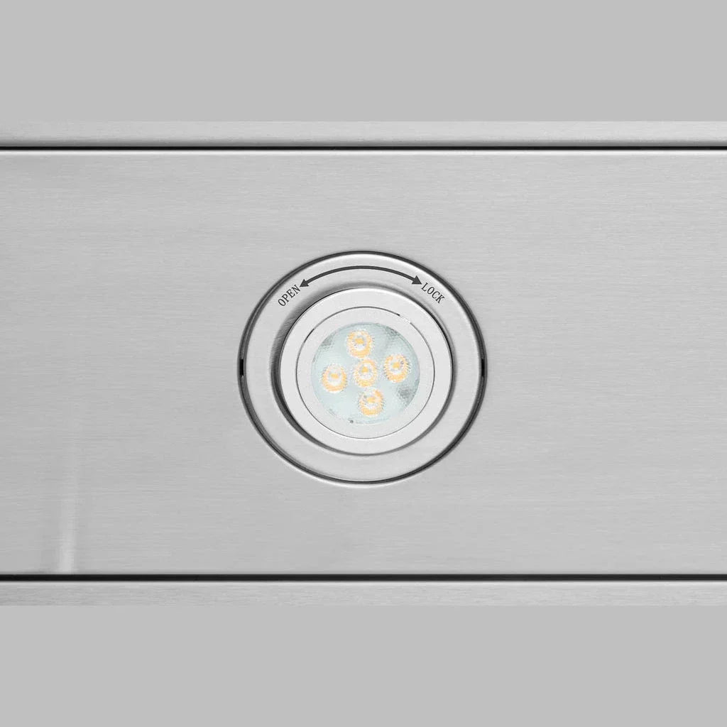 Hauslane 30-Inch Under Cabinet Self-Clean Touch Control Range Hood in Stainless Steel -UC-PS38SS-30