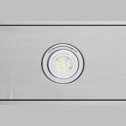 Hauslane 30-Inch Under Cabinet Self-Clean Touch Control Range Hood in Stainless Steel -UC-PS38SS-30