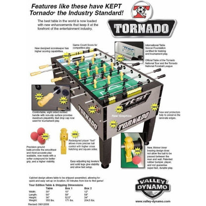 Tornado Classic Foosball Table