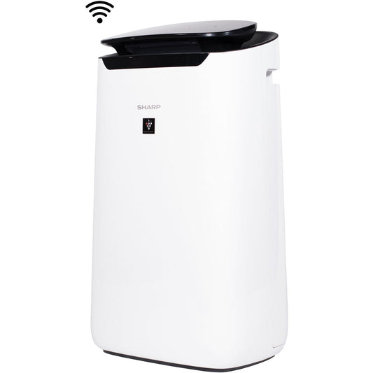 Sharp - Air Purifier, True HEPA, Plasmacluster, Wi-Fi (Large Rooms) - FX-J80UW