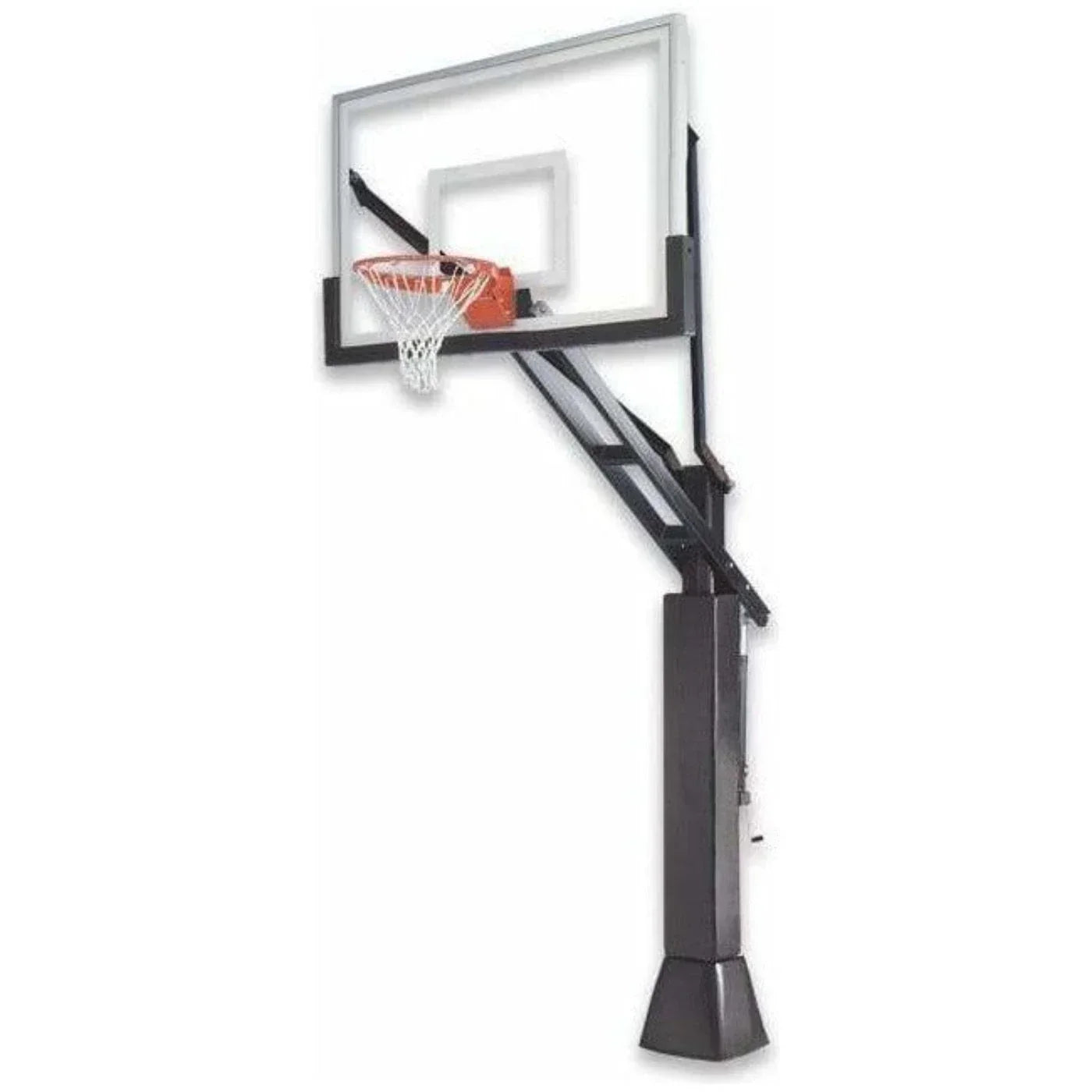 Ironclad FullCourt 42x60 Adjustable In-Ground Basketball Hoop - FCH664–XL